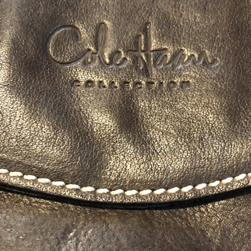 Cole Haan Brown Leather Laptop Bag